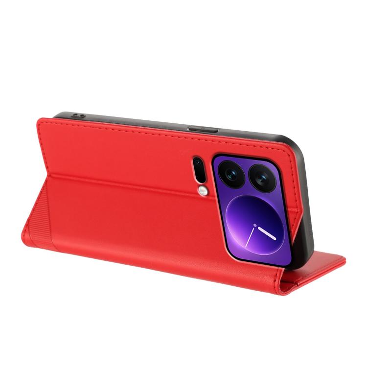 For Xiaomi 17 Pro Embossed Multi-functional Wallet Retro Leather Phone Case
