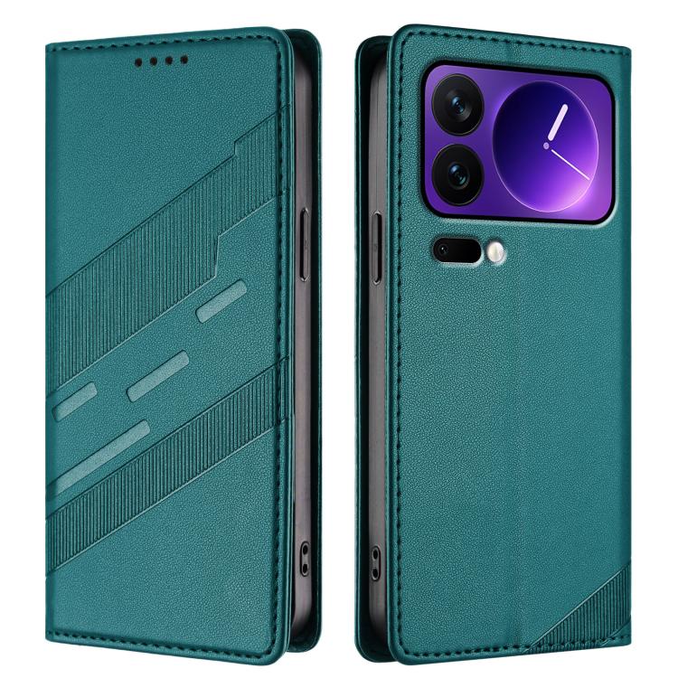 For Xiaomi 17 Pro Embossed Multi-functional Wallet Retro Leather Phone Case