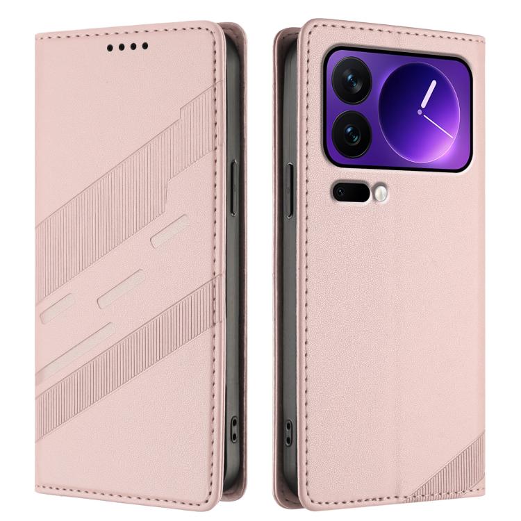 For Xiaomi 17 Pro Embossed Multi-functional Wallet Retro Leather Phone Case