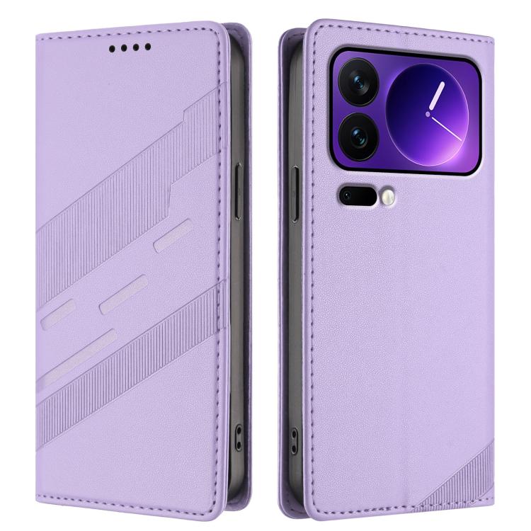 For Xiaomi 17 Pro Embossed Multi-functional Wallet Retro Leather Phone Case