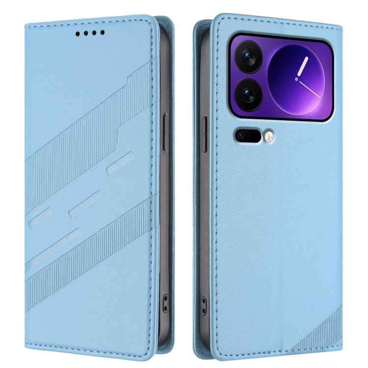 For Xiaomi 17 Pro Embossed Multi-functional Wallet Retro Leather Phone Case