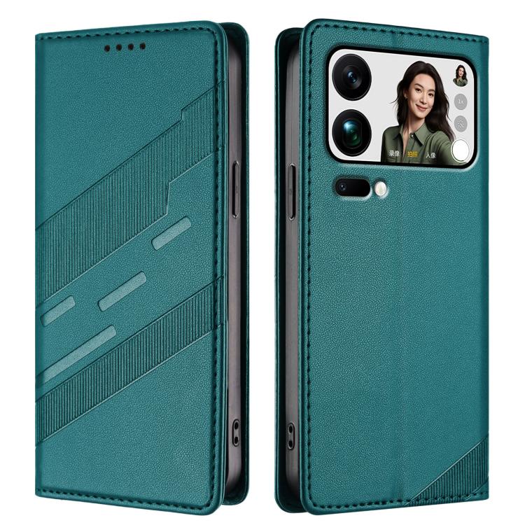 For Xiaomi 17 Pro Max Embossed Multi-functional Wallet Retro Leather Phone Case