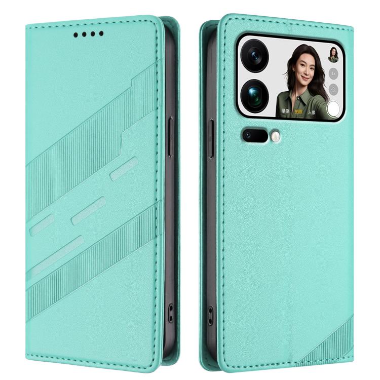 For Xiaomi 17 Pro Max Embossed Multi-functional Wallet Retro Leather Phone Case