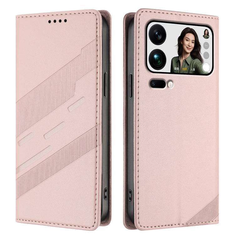 For Xiaomi 17 Pro Max Embossed Multi-functional Wallet Retro Leather Phone Case