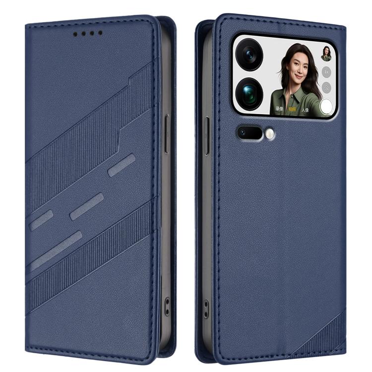 For Xiaomi 17 Pro Max Embossed Multi-functional Wallet Retro Leather Phone Case