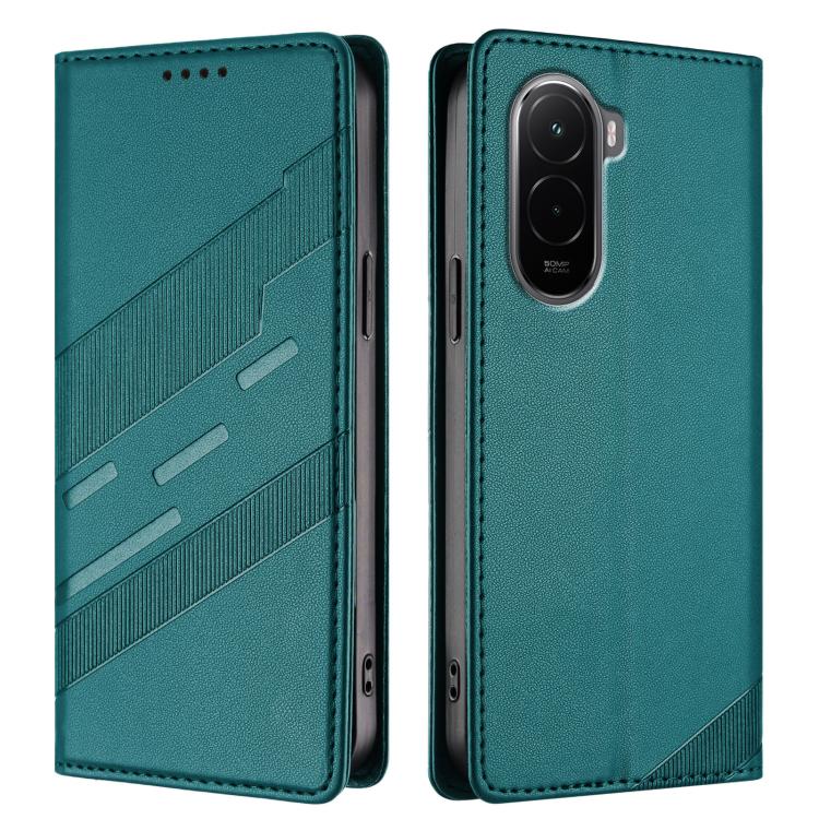 For Xiaomi Poco M7 4G 171mm Embossed Multi-functional Wallet Retro Leather Phone Case