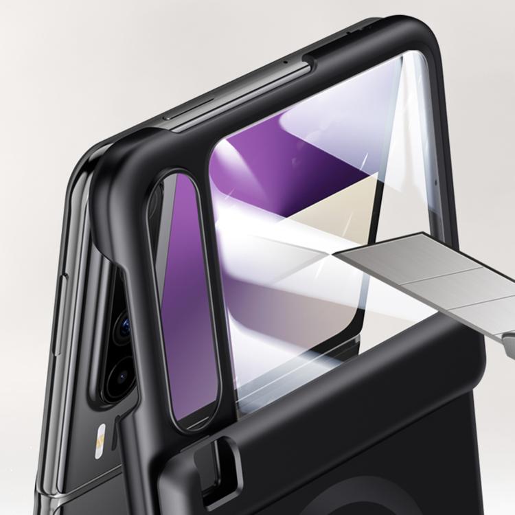 For Huawei Pura X Integrated Skin Feel Axis Hinge MagSafe Phone Case
