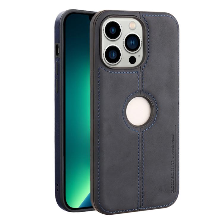 For iPhone 13 Pro Max Crazy Horse Leather Back Cover Phone Case
