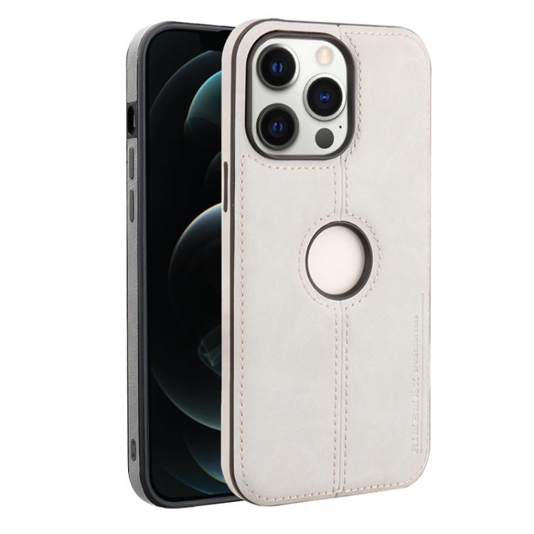 For iPhone 12 Pro Max Crazy Horse Leather Back Cover Phone Case