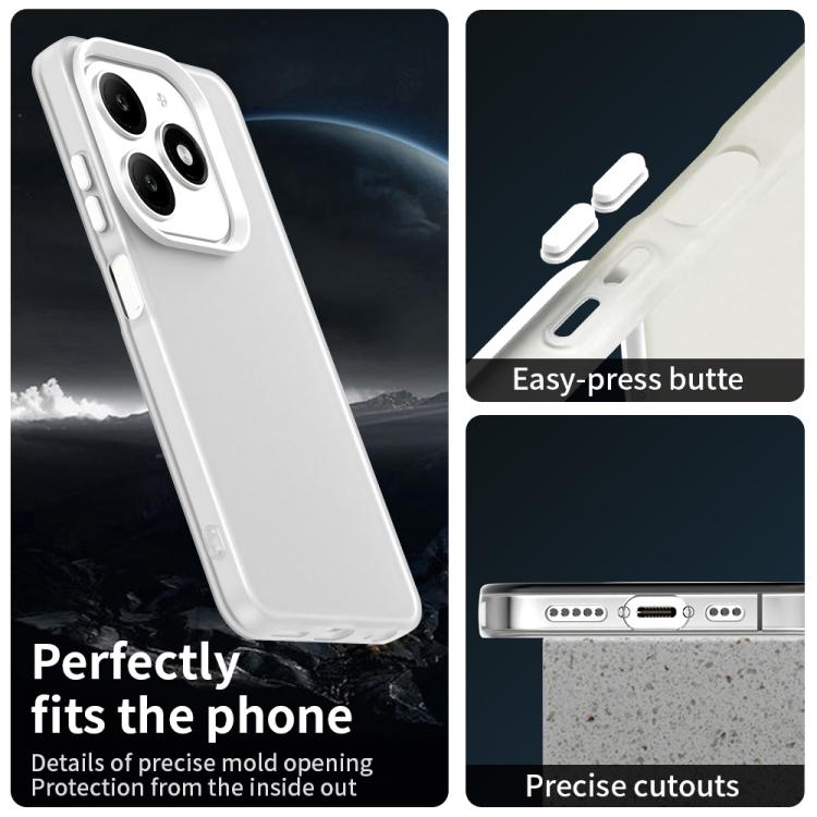 For Tecno Spark 20 Candy PC Hybrid TPU Shockproof Phone Case