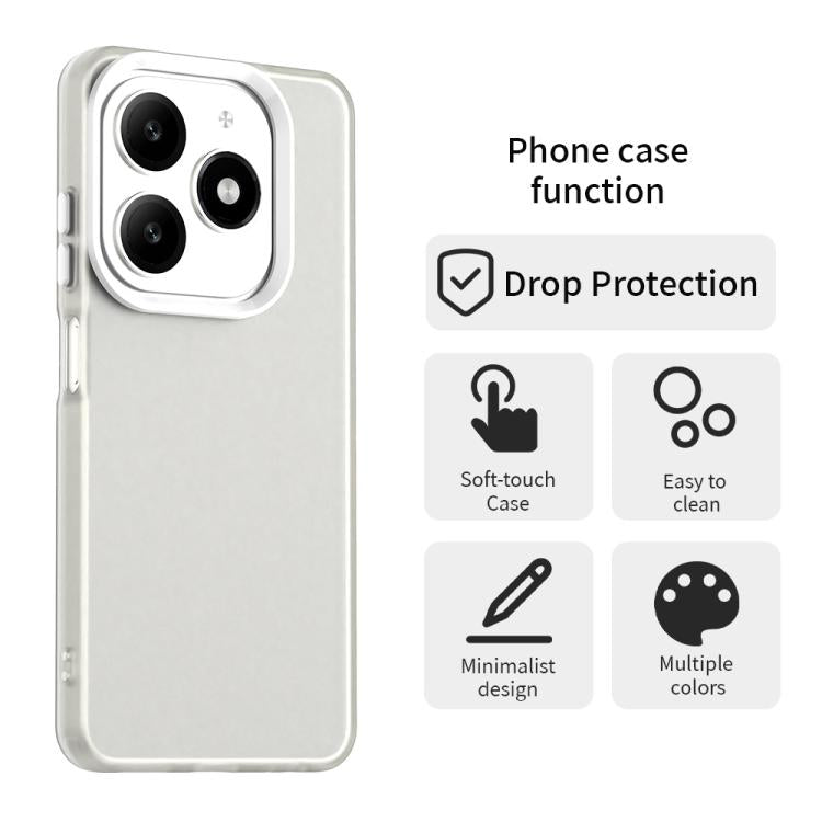 For Tecno Spark 20 Candy PC Hybrid TPU Shockproof Phone Case