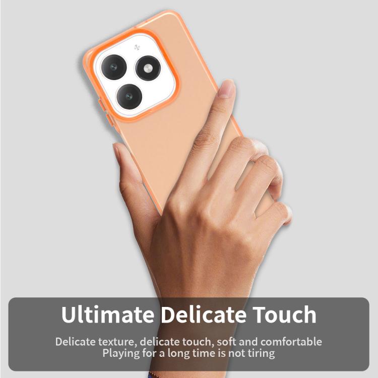 For Tecno Spark 20 Candy PC Hybrid TPU Shockproof Phone Case