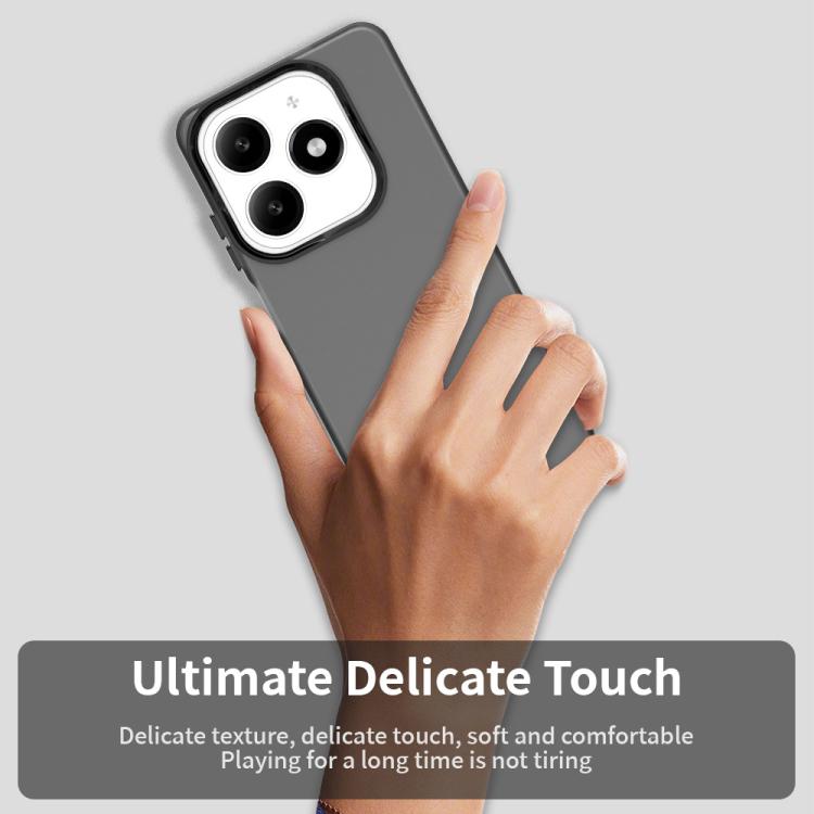 For Tecno Spark 20 Candy PC Hybrid TPU Shockproof Phone Case