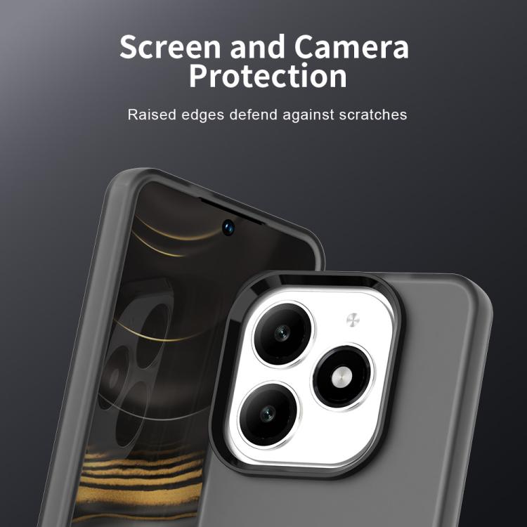 For Tecno Spark 20 Candy PC Hybrid TPU Shockproof Phone Case