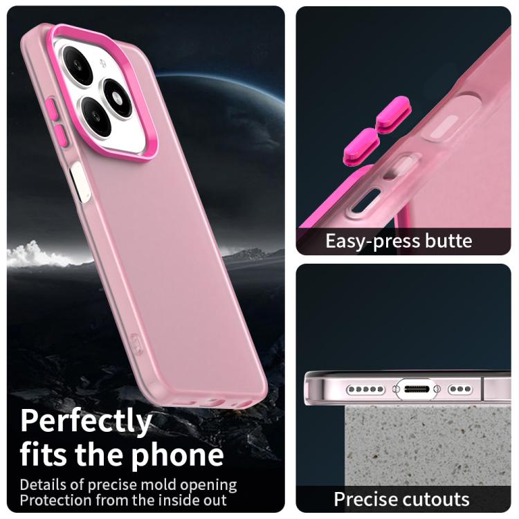For Tecno Spark 20 Candy PC Hybrid TPU Shockproof Phone Case