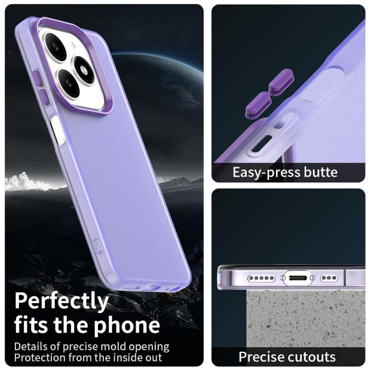 For Tecno Spark 20 Candy PC Hybrid TPU Shockproof Phone Case