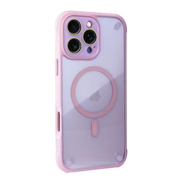 For iPhone 14 Pro Shockproof MagSafe Magnetic TPU Hybrid Acrylic Phone Case