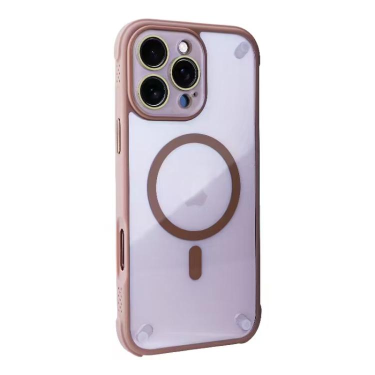 For iPhone 13 Shockproof MagSafe Magnetic TPU Hybrid Acrylic Phone Case