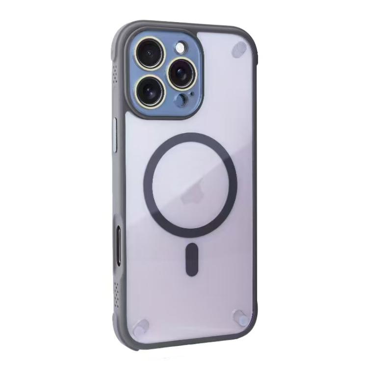 For iPhone 12 Shockproof MagSafe Magnetic TPU Hybrid Acrylic Phone Case