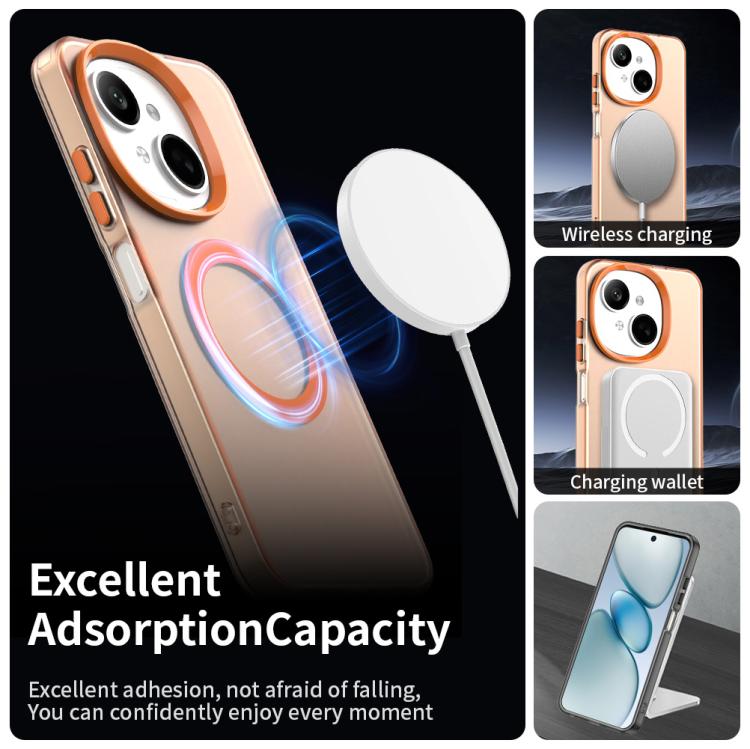 For Tecno Spark 20 Candy Magsafe PC Hybrid TPU Phone Case