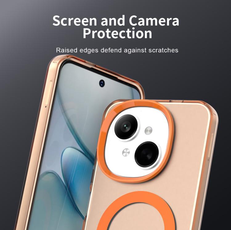 For Tecno Spark 20 Candy Magsafe PC Hybrid TPU Phone Case