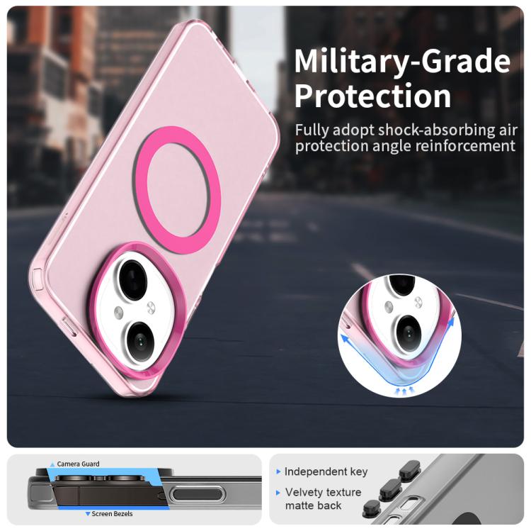 For Tecno Spark 20 Candy Magsafe PC Hybrid TPU Phone Case