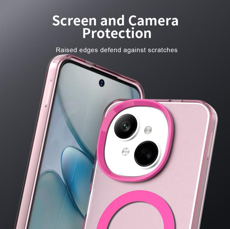 For Tecno Spark 20 Candy Magsafe PC Hybrid TPU Phone Case