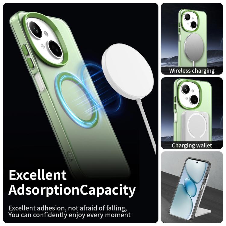 For Tecno Spark 20 Candy Magsafe PC Hybrid TPU Phone Case