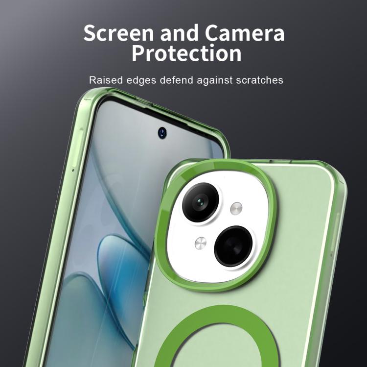 For Tecno Spark 20 Candy Magsafe PC Hybrid TPU Phone Case