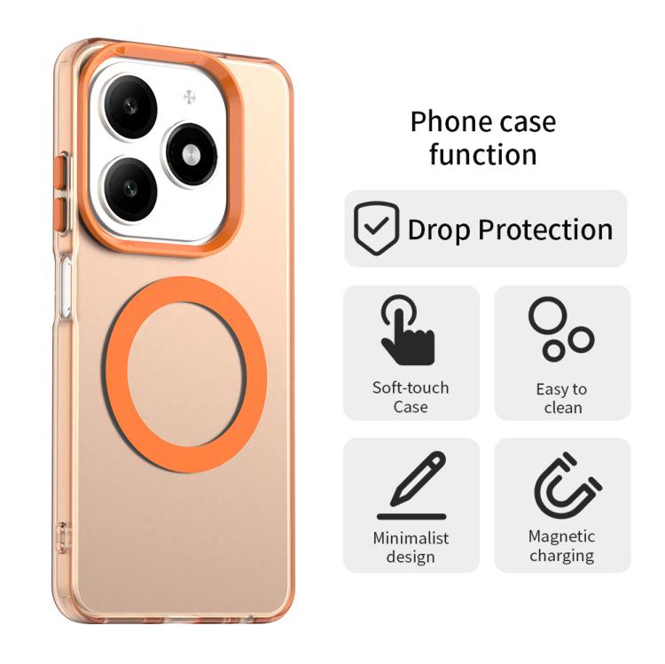For Tecno Spark Go 1S Candy Magsafe PC Hybrid TPU Phone Case