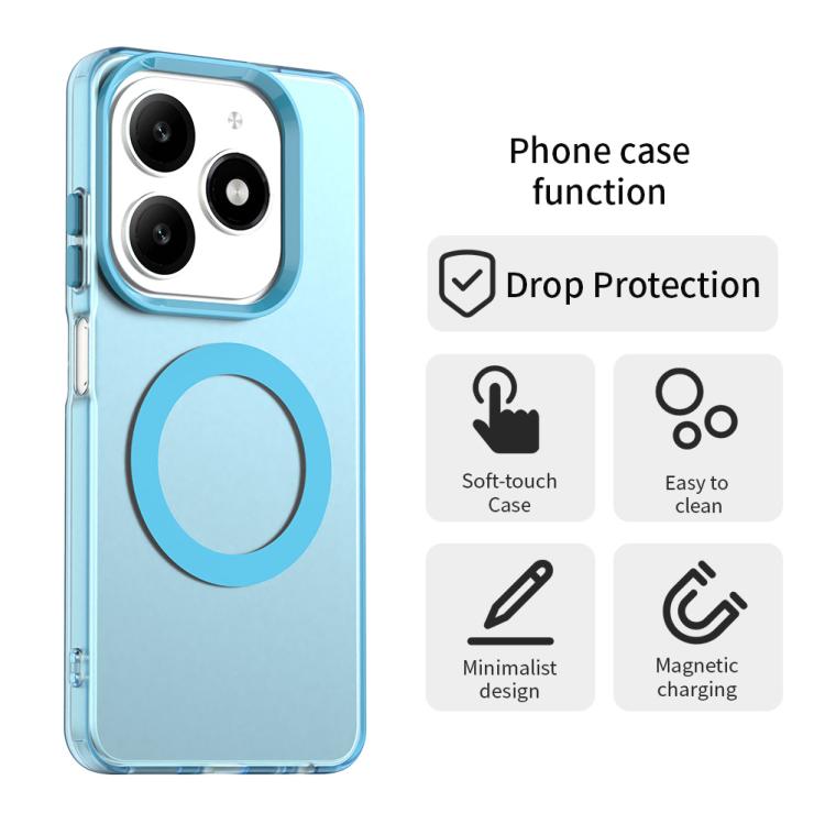 For Tecno Spark Go 1S Candy Magsafe PC Hybrid TPU Phone Case