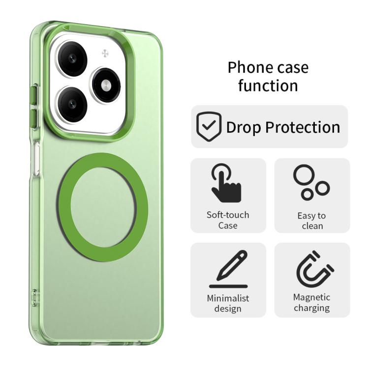 For Tecno Spark Go 1S Candy Magsafe PC Hybrid TPU Phone Case