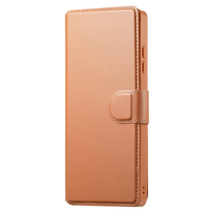 For Samsung Galaxy S25 Ultra 5G CaseNeo Finger Grip Strap MagSafe Leather Phone Case