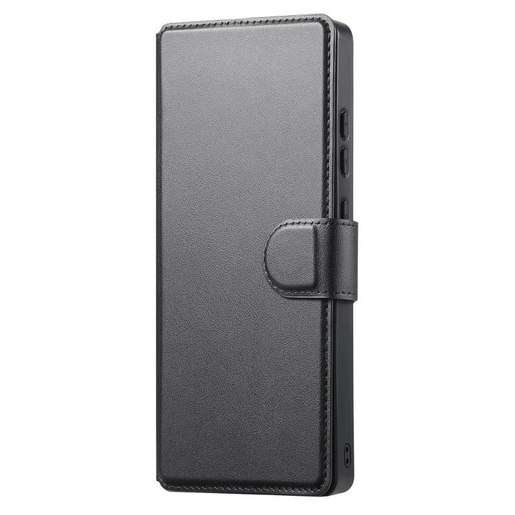 For Samsung Galaxy S25 Ultra 5G CaseNeo Finger Grip Strap MagSafe Leather Phone Case