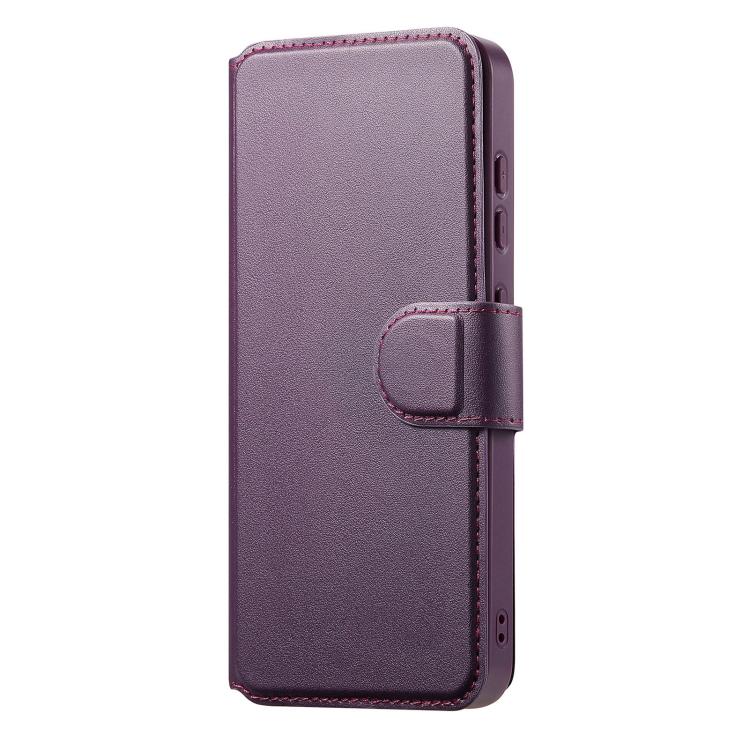 For Samsung Galaxy S25 / S24 5G CaseNeo Finger Grip Strap MagSafe Leather Phone Case