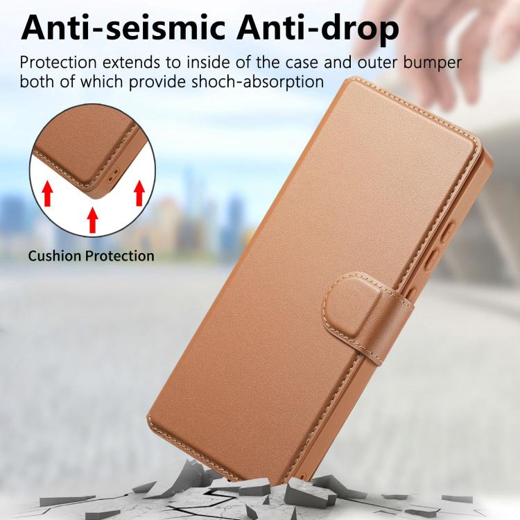 For Samsung Galaxy S26 Ultra 5G CaseNeo Finger Grip Strap MagSafe Leather Phone Case