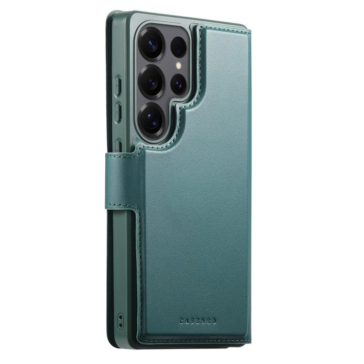 For Samsung Galaxy S26 Ultra 5G CaseNeo Finger Grip Strap MagSafe Leather Phone Case