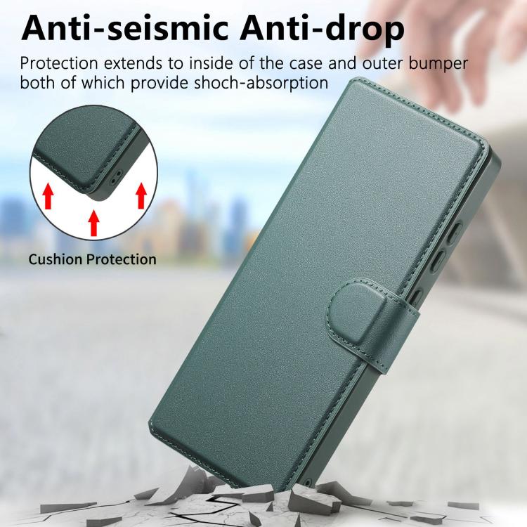 For Samsung Galaxy S26 Ultra 5G CaseNeo Finger Grip Strap MagSafe Leather Phone Case