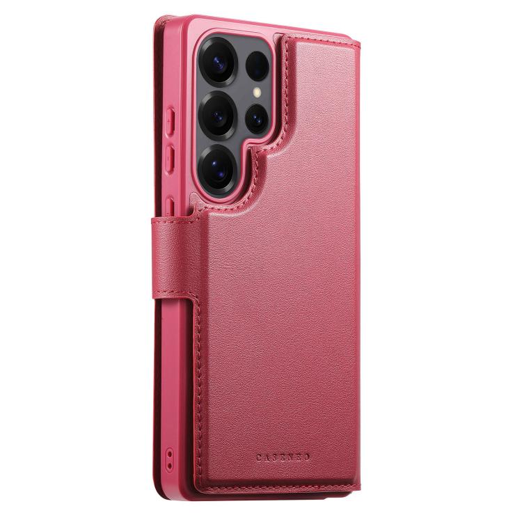 For Samsung Galaxy S26 Ultra 5G CaseNeo Finger Grip Strap MagSafe Leather Phone Case