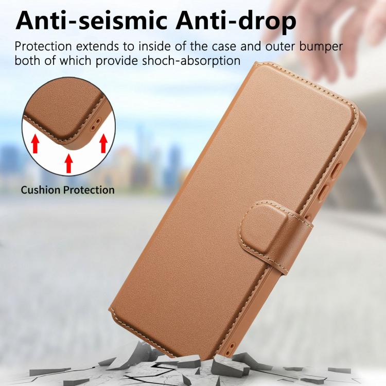 For Samsung Galaxy S26+ 5G CaseNeo Finger Grip Strap MagSafe Leather Phone Case