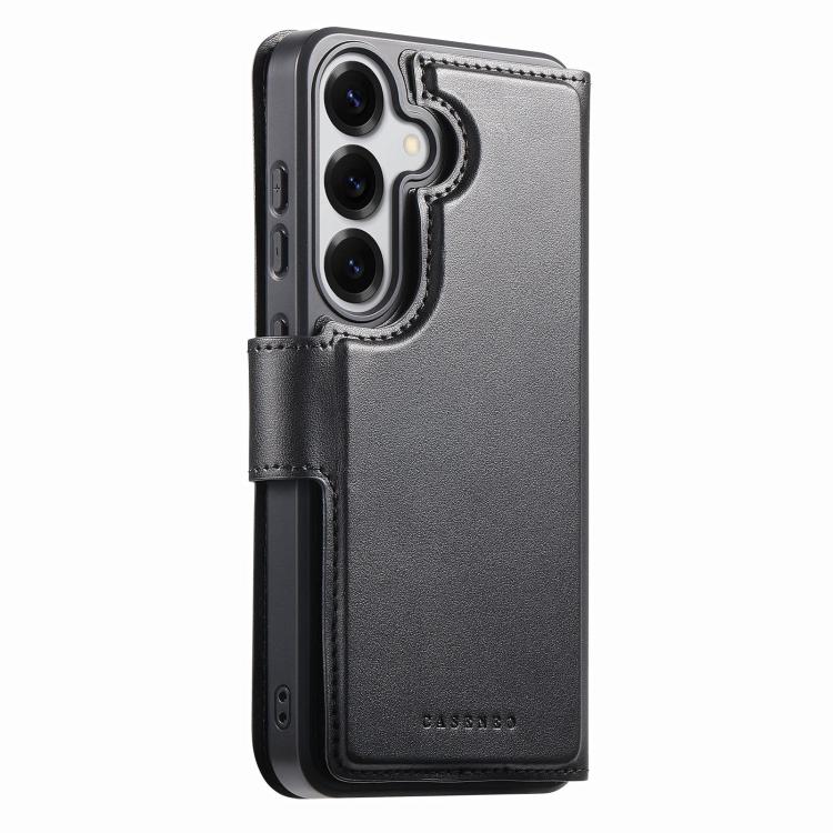 For Samsung Galaxy S26+ 5G CaseNeo Finger Grip Strap MagSafe Leather Phone Case