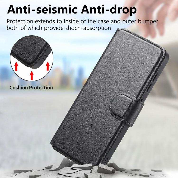 For Samsung Galaxy S26+ 5G CaseNeo Finger Grip Strap MagSafe Leather Phone Case