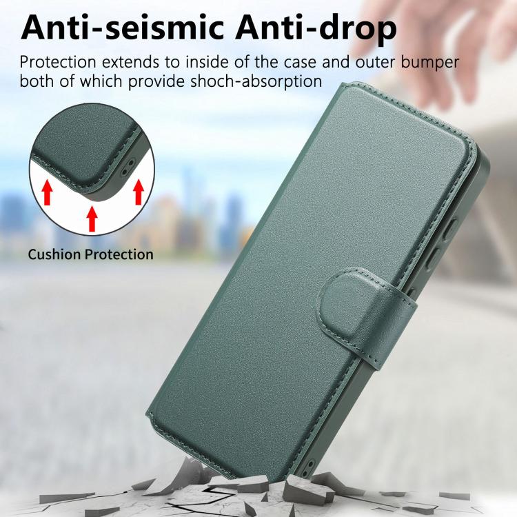 For Samsung Galaxy S26+ 5G CaseNeo Finger Grip Strap MagSafe Leather Phone Case