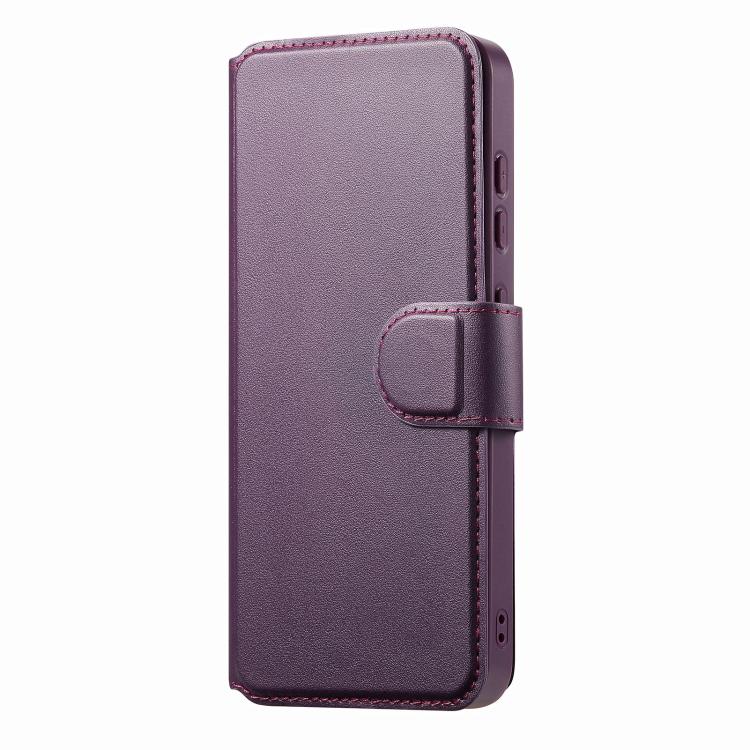 For Samsung Galaxy S26+ 5G CaseNeo Finger Grip Strap MagSafe Leather Phone Case
