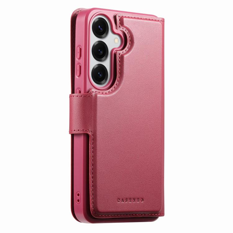 For Samsung Galaxy S26+ 5G CaseNeo Finger Grip Strap MagSafe Leather Phone Case