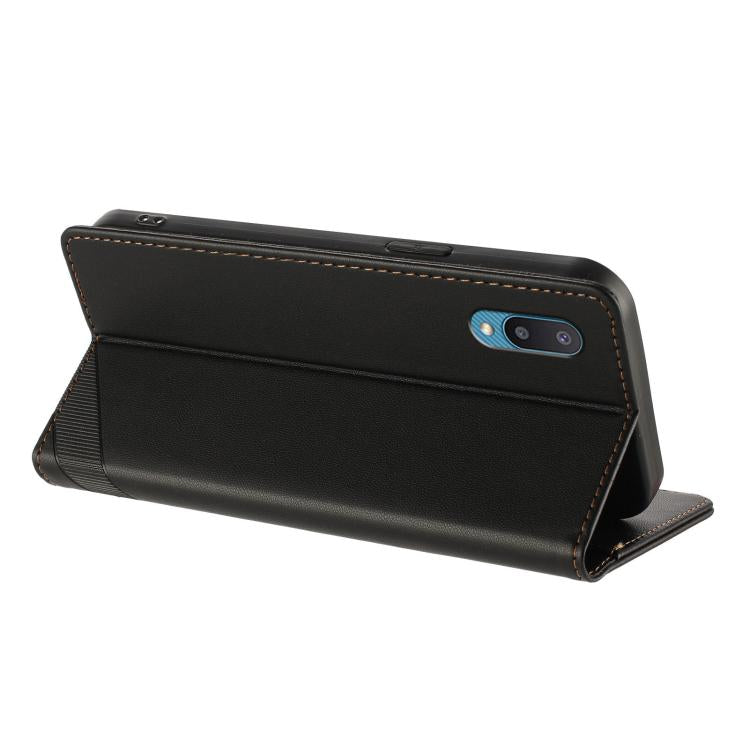 For Samsung Galaxy A02 / M02 Embossed Multi-functional Wallet Retro Leather Phone Case