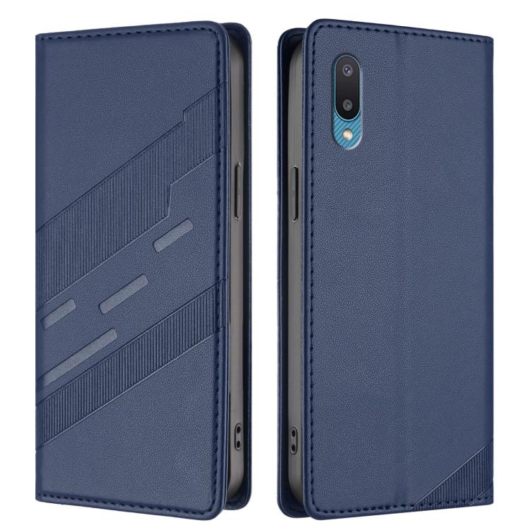 For Samsung Galaxy A02 / M02 Embossed Multi-functional Wallet Retro Leather Phone Case