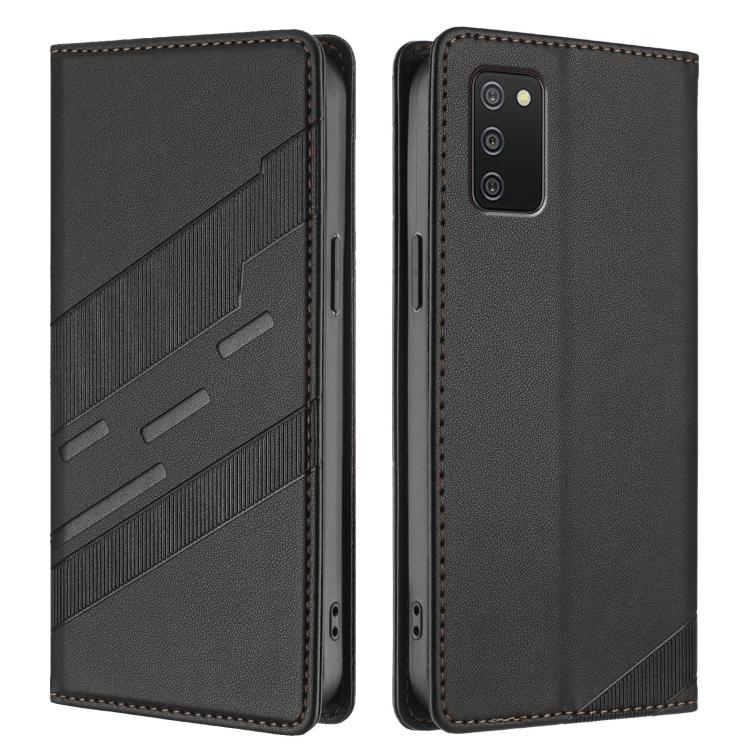 For Samsung Galaxy A02s 164mm Embossed Multi-functional Wallet Retro Leather Phone Case