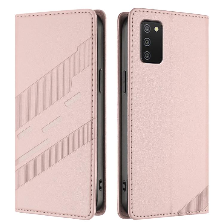 For Samsung Galaxy A02s 166mm Embossed Multi-functional Wallet Retro Leather Phone Case