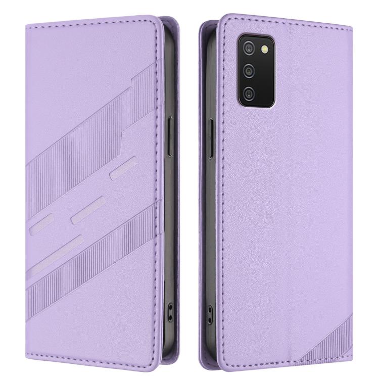 For Samsung Galaxy A02s 166mm Embossed Multi-functional Wallet Retro Leather Phone Case